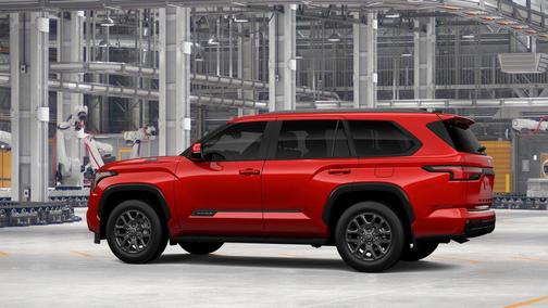 Supersonic Red 2026 Toyota Sequoia Platinum