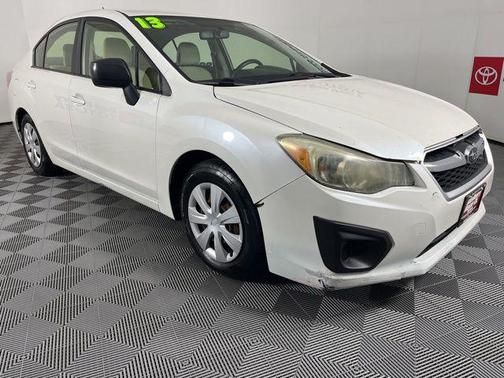 Satin White Pearl 2013 Subaru Impreza 2.0i