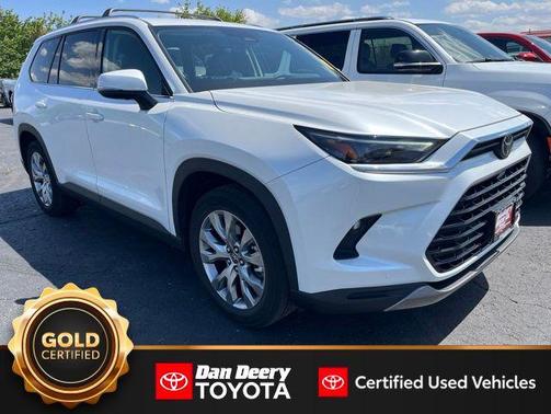 Wind Chill Pearl 2025 Toyota Grand Highlander Limited