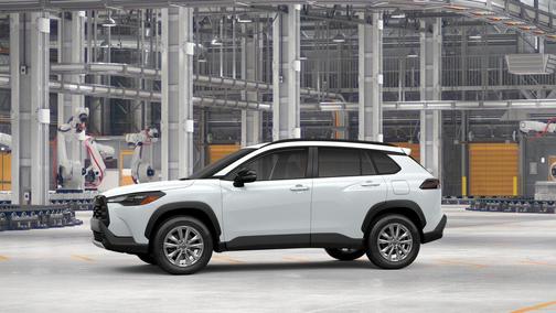 Wind Chill Pearl 2026 Toyota Corolla Cross LE