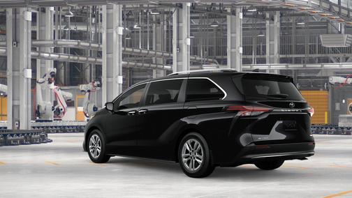 Midnight Black Metallic 2026 Toyota Sienna Limited