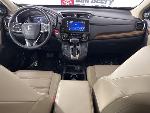 White Diamond Pearl 2018 Honda CR-V EX-L