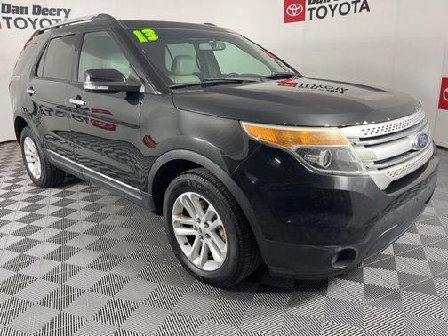 Tuxedo Black Metallic 2013 Ford Explorer XLT