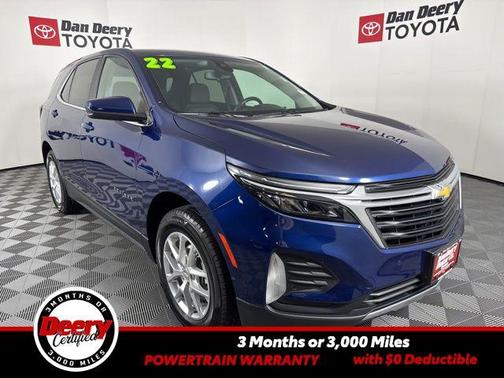 Blue Glow Metallic 2022 Chevrolet Equinox 1LT