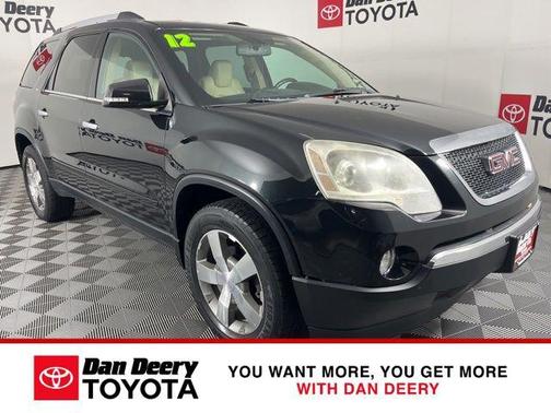 Carbon Black Metallic 2012 GMC Acadia SLT-1