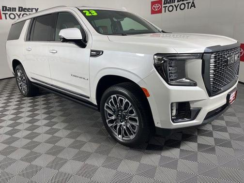 White Frost Tricoat 2023 GMC Yukon XL Denali Ultimate