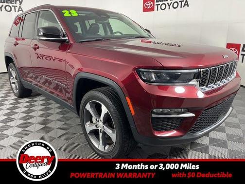 Velvet Red Pearlcoat 2023 Jeep Grand Cherokee Limited