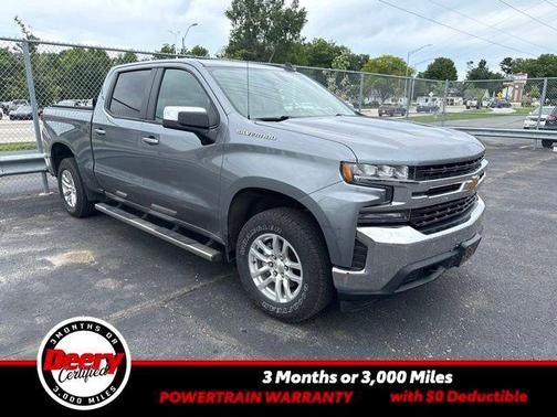 Satin Steel Metallic 2021 Chevrolet Silverado 1500 LT