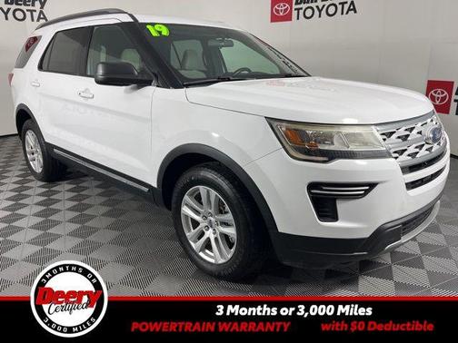 Oxford White 2019 Ford Explorer XLT