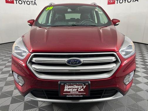 Ruby Red Metallic Tinted Clearcoat 2018 Ford Escape Titanium
