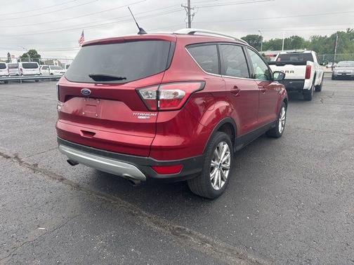 Ruby Red Metallic Tinted Clearcoat 2018 Ford Escape Titanium