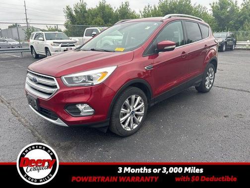 Ruby Red Metallic Tinted Clearcoat 2018 Ford Escape Titanium