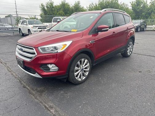 Ruby Red Metallic Tinted Clearcoat 2018 Ford Escape Titanium