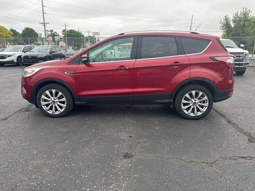 Ruby Red Metallic Tinted Clearcoat 2018 Ford Escape Titanium