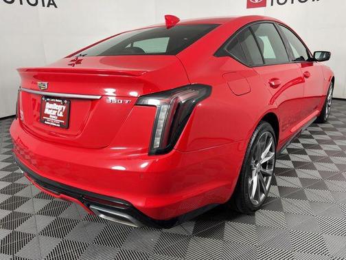 Red 2020 Cadillac CT5 Sport RWD