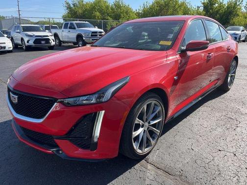 Red 2020 Cadillac CT5 Sport RWD