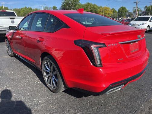 Red 2020 Cadillac CT5 Sport RWD
