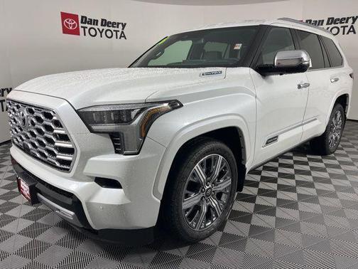 Wind Chill Pearl 2026 Toyota Sequoia Capstone