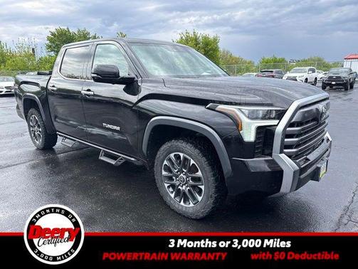 Midnight Black Metallic 2024 Toyota Tundra Limited