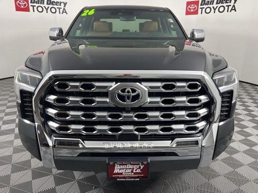 Midnight Black Metallic 2026 Toyota Tundra 1794 Edition