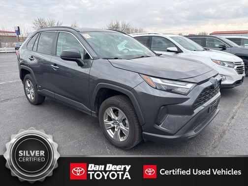 Magnetic Gray Metallic 2024 Toyota RAV4 Hybrid LE