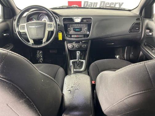 Bright White Clearcoat 2013 Chrysler 200 Touring