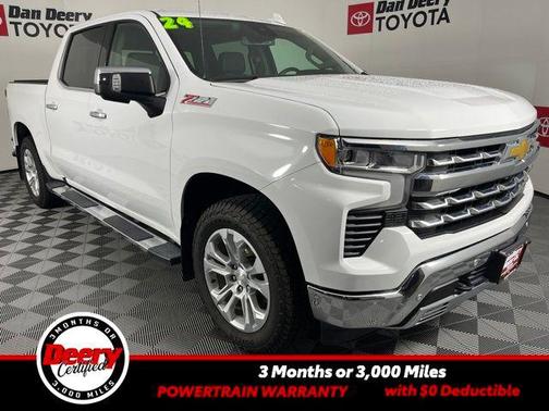 Summit White 2024 Chevrolet Silverado 1500 LTZ