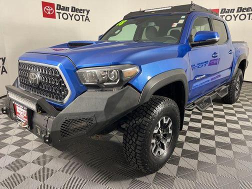 Blazing Blue Pearl 2018 Toyota Tacoma TRD Off Road