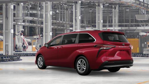 Ruby Flare Pearl 2026 Toyota Sienna Limited