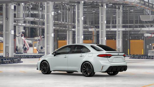 Wind Chill Pearl with Midnight Black Metallic roof 2026 Toyota Corolla XSE