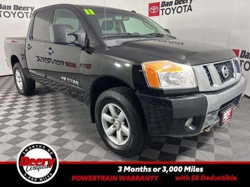 Galaxy Black Metallic 2011 Nissan Titan SV