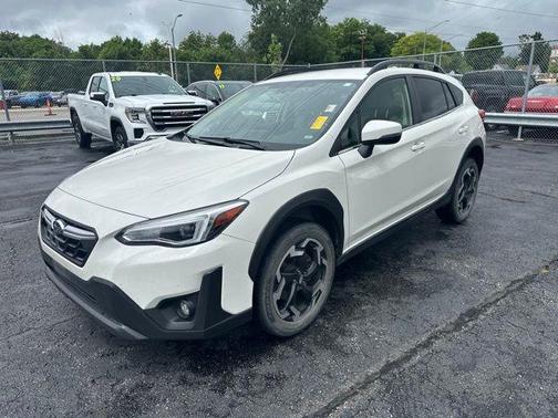 Crystal White Pearl 2021 Subaru Crosstrek Limited