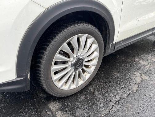 Bianco Gelato (White Clear Coat) 2016 FIAT 500X Lounge