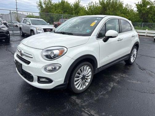 Bianco Gelato (White Clear Coat) 2016 FIAT 500X Lounge