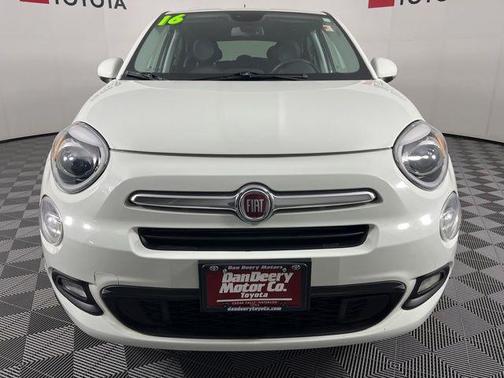 Bianco Gelato (White Clear Coat) 2016 FIAT 500X Lounge