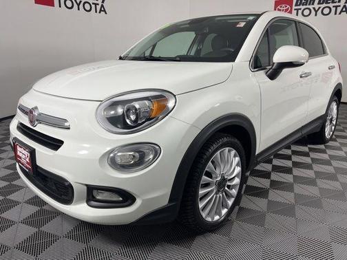 Bianco Gelato (White Clear Coat) 2016 FIAT 500X Lounge