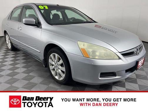 Alabaster Silver Metallic 2007 Honda Accord SE