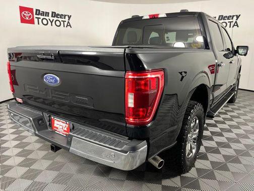 Agate Black Metallic 2022 Ford F-150 XLT