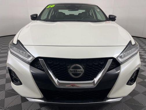 Pearl White Tricoat 2020 Nissan Maxima 3.5 Platinum