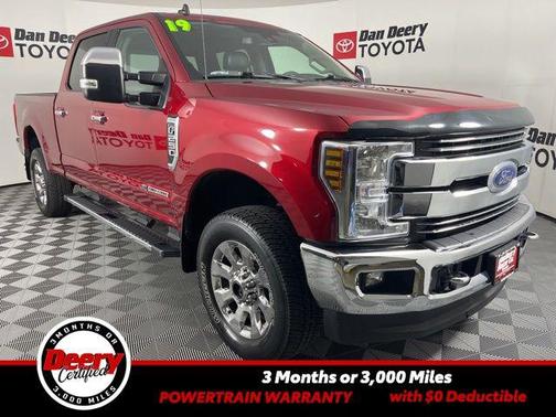 Ruby Red Metallic Tinted Clearcoat 2019 Ford F-250 Lariat