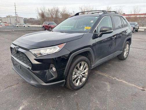 Midnight Black Metallic 2021 Toyota RAV4 XLE Premium