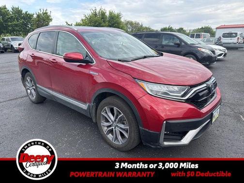 Radiant Red Metallic 2022 Honda CR-V Hybrid Touring