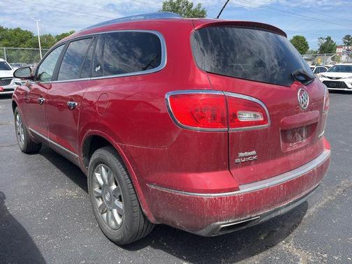 Crystal Red Tintcoat 2014 Buick Enclave Leather