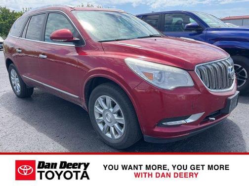 Crystal Red Tintcoat 2014 Buick Enclave Leather