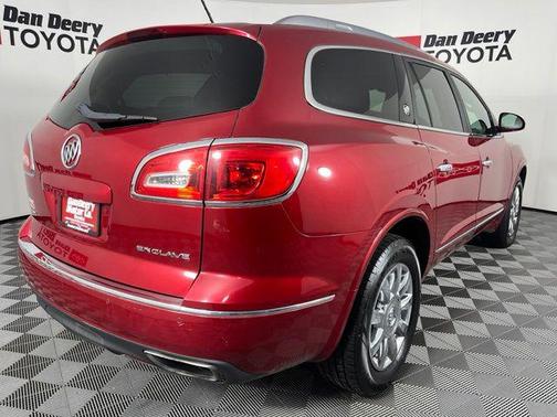 Crystal Red Tintcoat 2014 Buick Enclave Leather