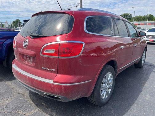 Crystal Red Tintcoat 2014 Buick Enclave Leather