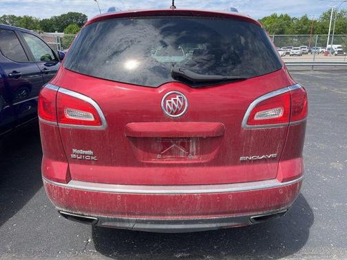 Crystal Red Tintcoat 2014 Buick Enclave Leather