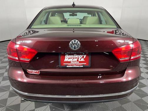 Maroon 2013 Volkswagen Passat 2.0 TDI SEL Premium