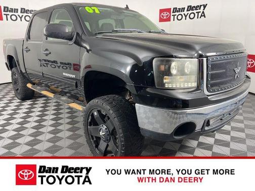 Onyx Black 2007 GMC Sierra 1500 SLE1 Crew Cab