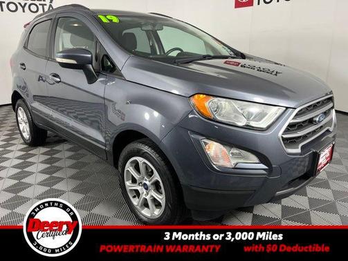 Smoke Metallic 2019 Ford EcoSport SE